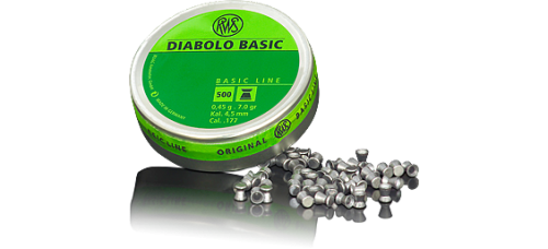 RWS Diabolo .177 Calibre 7.0 Grain Basic Line Pellets